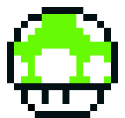 [88382a] SUPER MARIO 1UP MUSHROOM