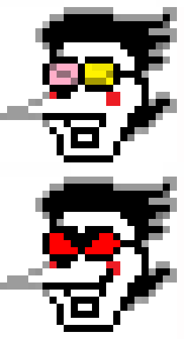 [5bb98c] Spamton G. Spamton faces 1