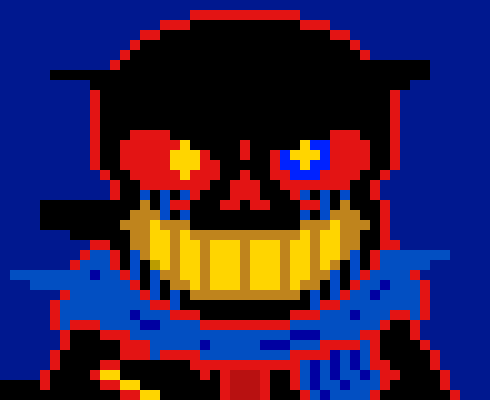 [53a360] theres a fucking anomaly in my anti void that is a filthy glitch geno with blue and red and attacked me