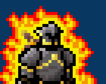 [32284a] "Oh, my suit? Its VERY heavy. Its made out of a hypercondensed alloy consisting of lots of gold and netherite scraps. If anyine else were wearing it they'd burn up and also  get crushed in an instant."