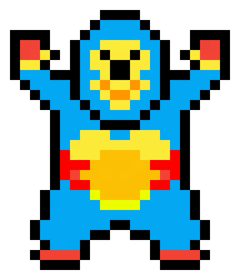 [88f8d8] KEM0NIT0 Pixel by Crypto Lucha