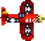 [f806ff] tiny plane top view