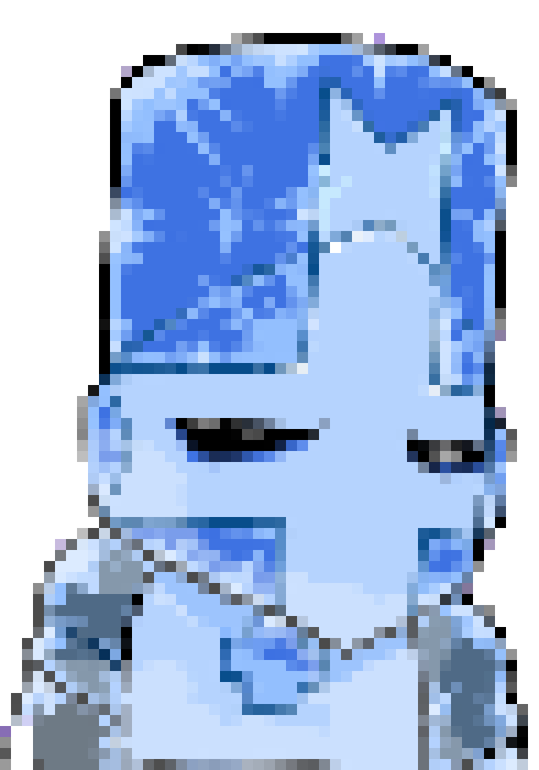 [990543] Blue Knight (Castle Crashers) (Free to use)
