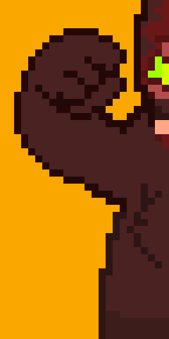 ( The hand didn't need to be fixed, just the body, arm and neck attachment. )