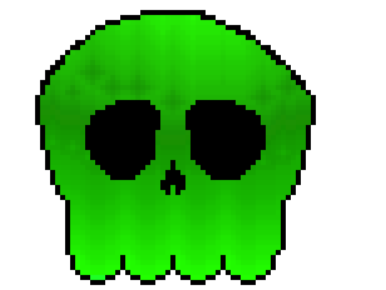 [ff812d] skull