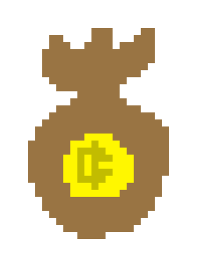 [2931c9] money bag