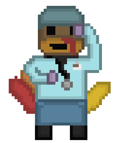 [2b2cca] Cornifer Smile hand to eye Sprite