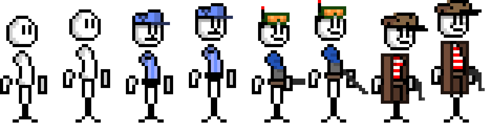 [710c2b] Stick People 8 bit