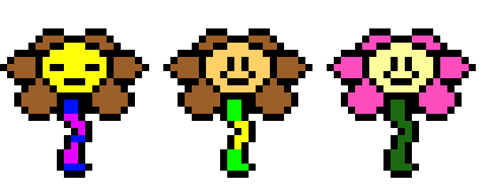 [9664c4] Flowers(chart Frisk and Ava)