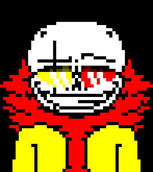 [c7b058] i have only made one papyrus sprite and it sucked