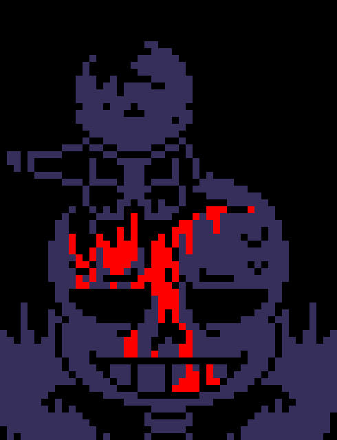 [7ce906] *(A note appears, saying "Thanks.") -HorrorTale Sans