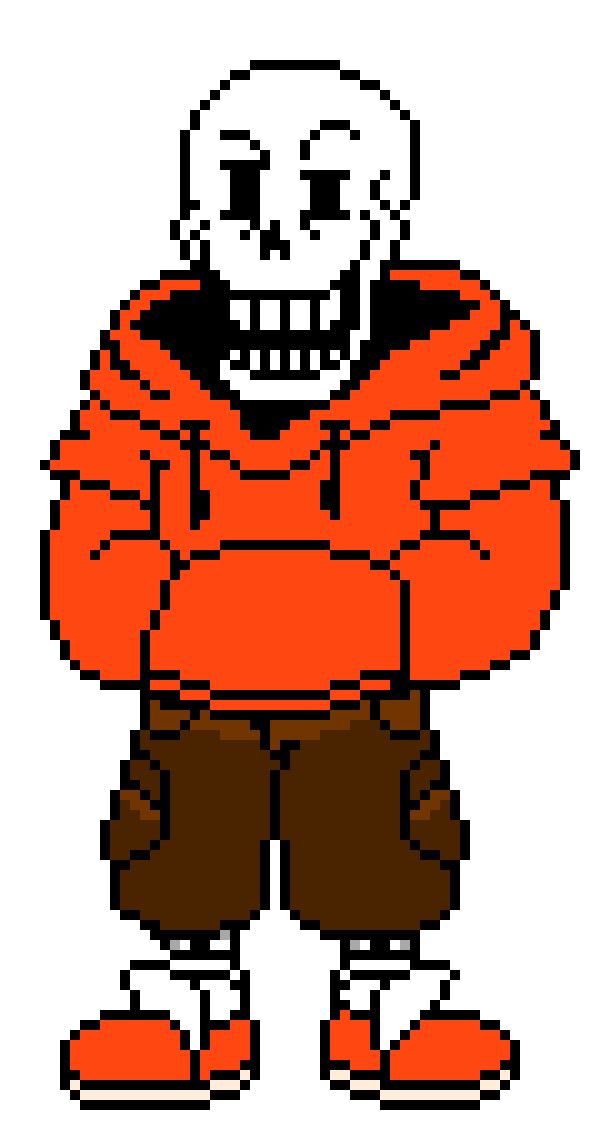 Underswap Papyrus but with TS! template