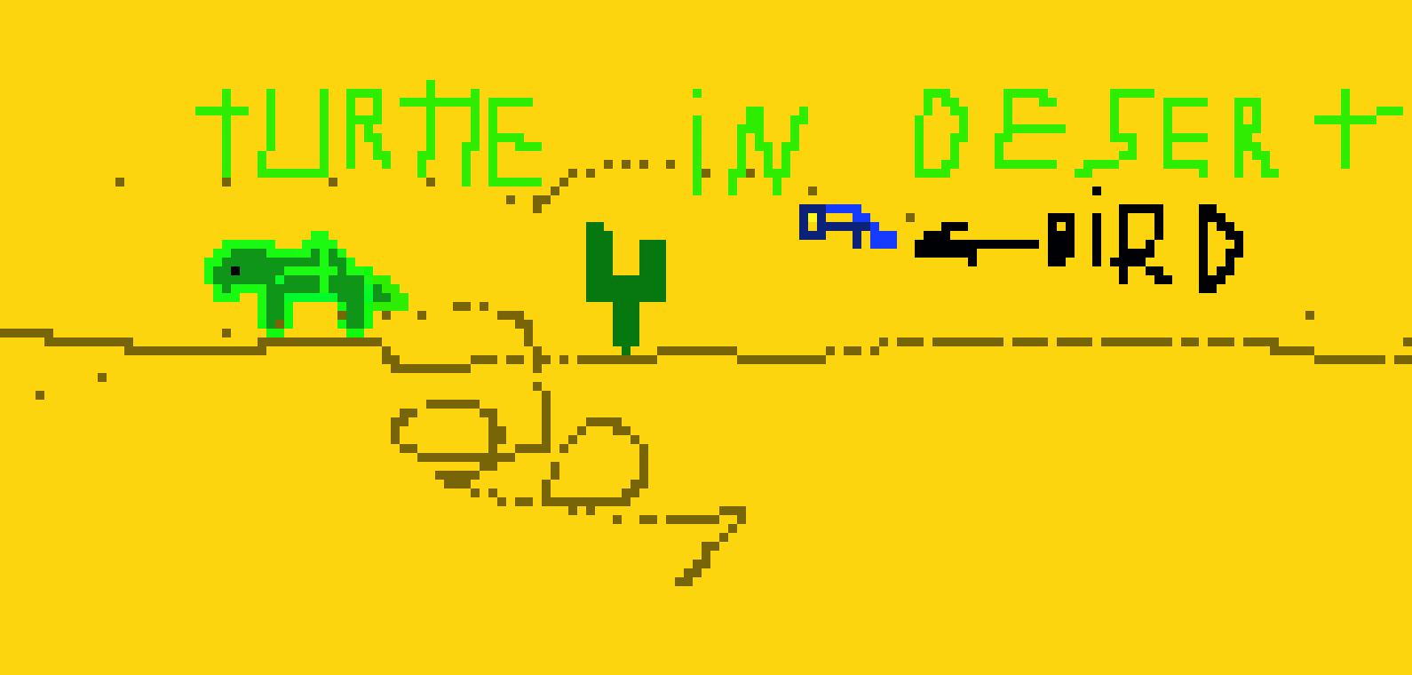 [9664c4] Turtle In Desert