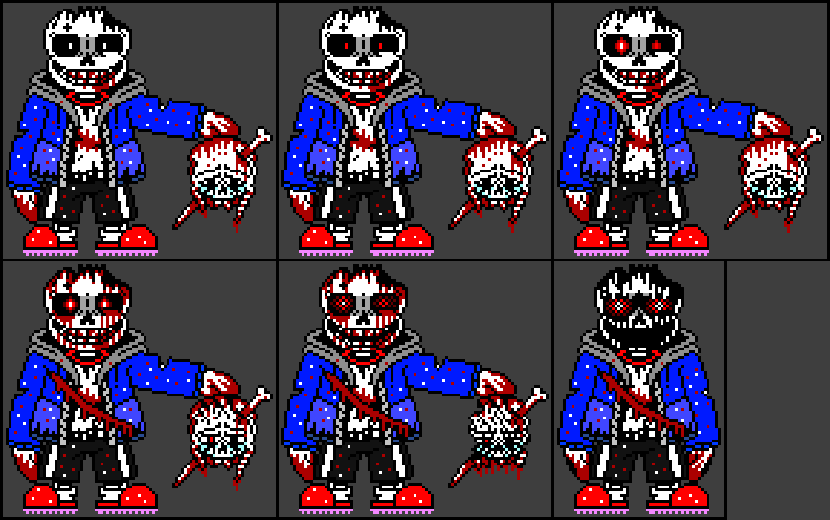[5800fb] And then here's my AU Insane sans (again with the hand)