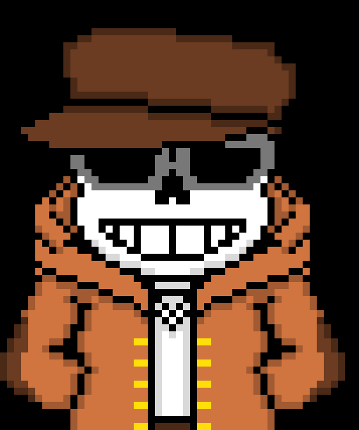 [71fafd] *sees Rosaliya* welp, better make this a quick game, someone's 'ere *holds the revolver up to his head and pulls the trigger, then passes it to the other monster*