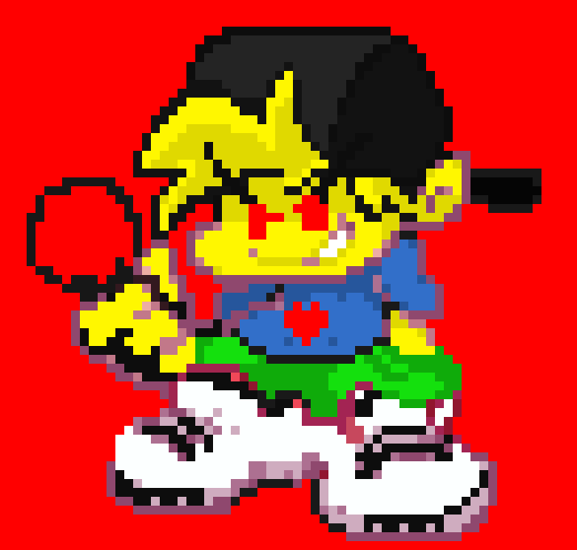 [42f389] Jason (Roblox Noob, as FNF BF, or Chara'd-Noob).