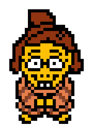 [faec4e] UnderTale - Papyrus (Overworld Sprite) (KamuiSenketsu)