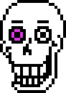 [7f620b] Underswap Papyrushead 6-PurpleEye