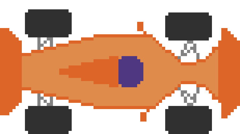 [ab1901] Orange Car
