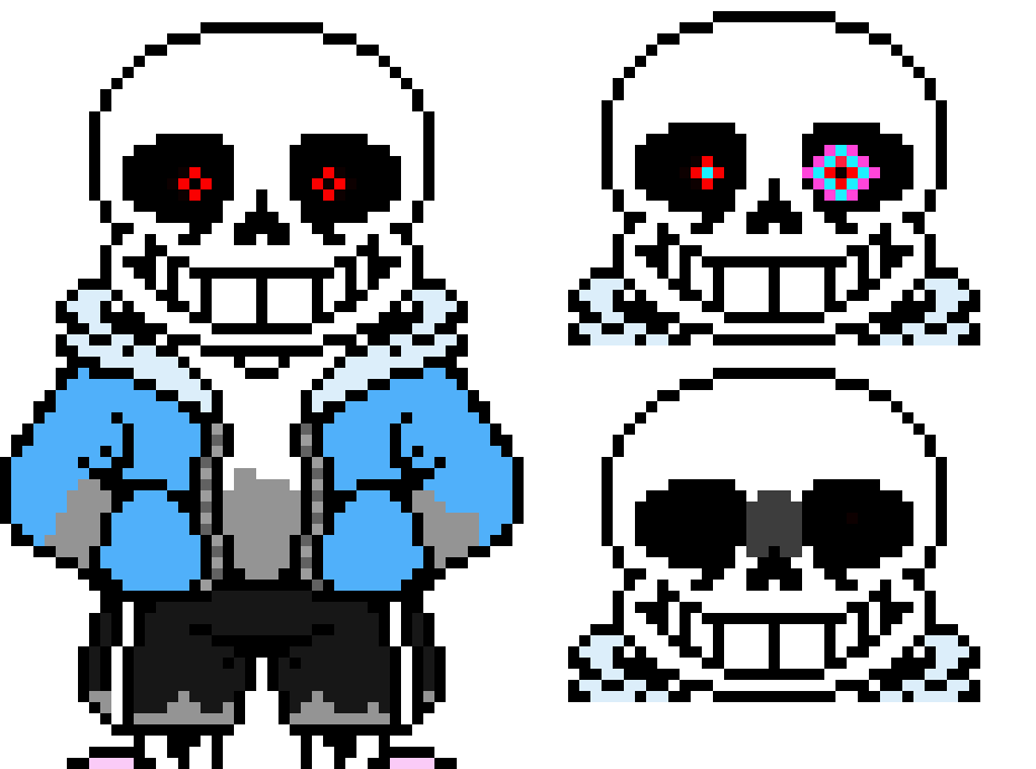 [ee1d84] weak dust sans (ruin-snowdin)