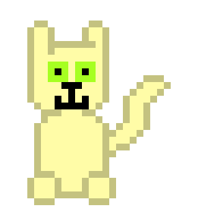 [9664c4] Pale cat