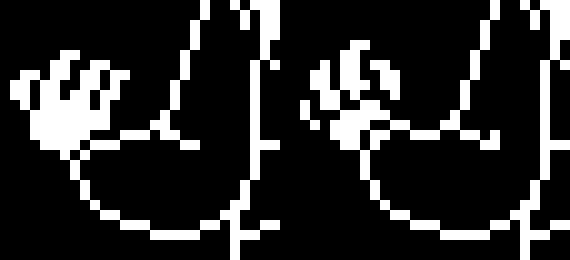The second is the hands... They are so inconsistent it annoys me.....