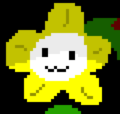 [a34ade] "Ah well, no point staying hidden forever" [They sprout next to Temmie] "Howdy there grinning comedian"