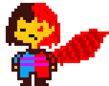 [46ea29] don't worry unbeattable!we gotcha!*begins to attack them with bars of red energy*