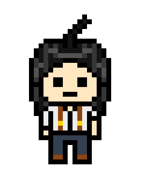 [24c7eb] danganronpa pixel sprite base