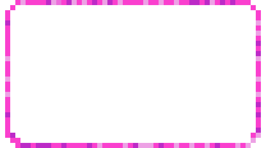 16x9 pixelated border