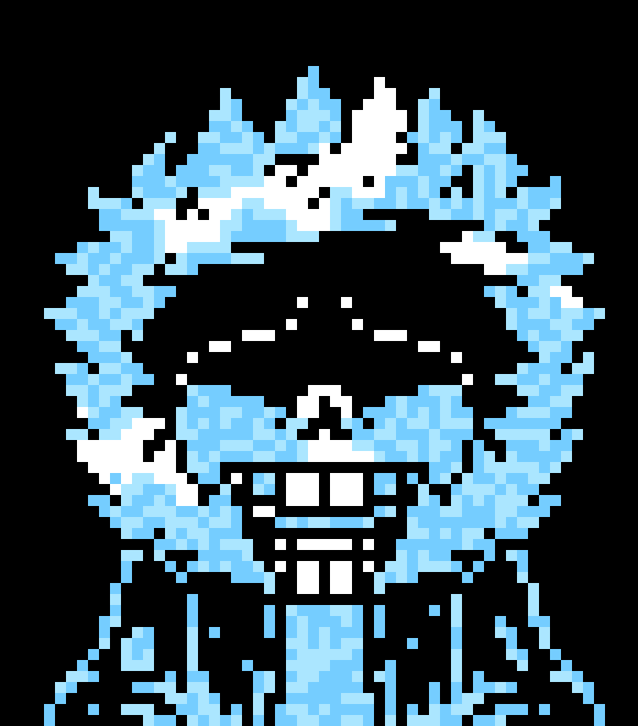 [b63bdb] *sends a bone through Erratic Madness' arm, making him let go of Blaze's soul*