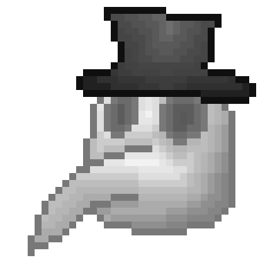 [9664c4] plague mask now with hat inproved