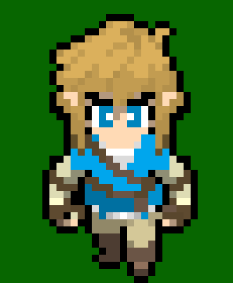 [4076f0] -He hikes on top of a big mountain, and struggles a bit- -Link (cleetus)