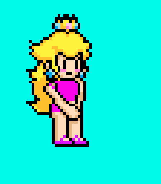 [c7c89d] Princess at the beach