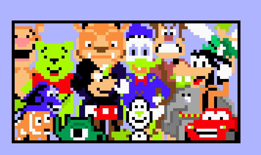 [9664c4] disney mural