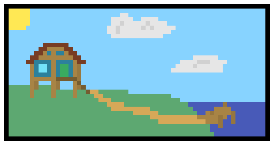 [8d6aca] coast house
