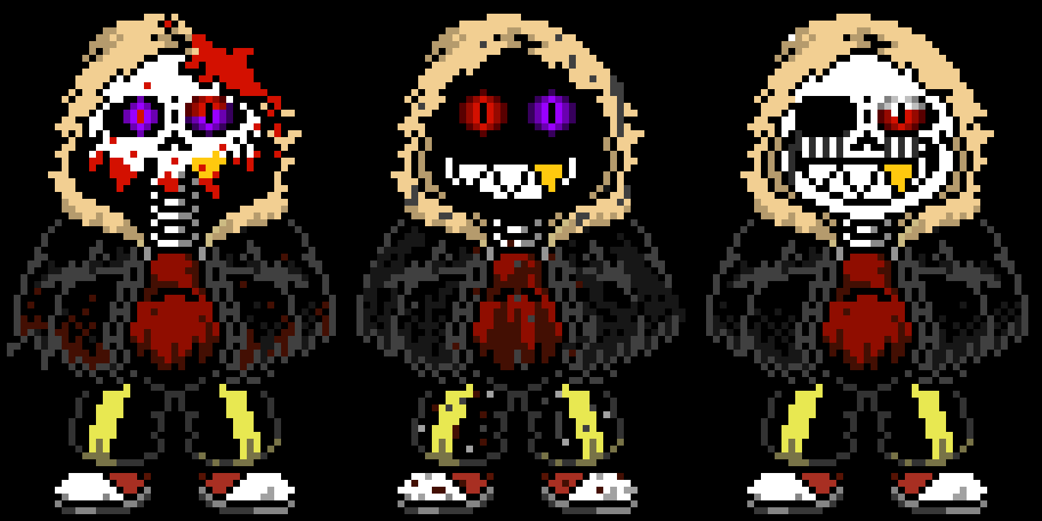 [86ba8d] Dust!Fell time trio phase 1 to 5