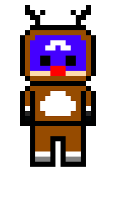 [6d3535] Danganronpa Pixel Sprite Base
