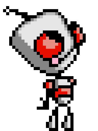 [05b0c1] *Jumps out from behind Zim's Back*
