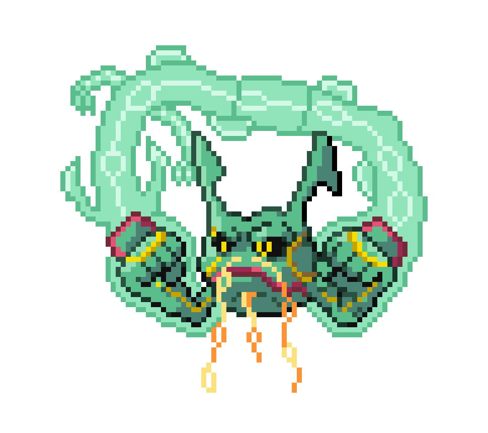 [b85745] Geodude Fused With Rayquaza
