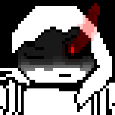 [7a0a81] *she teleports beside the outline and knees them in the gut. followed by a crazy knife bullet hell.*