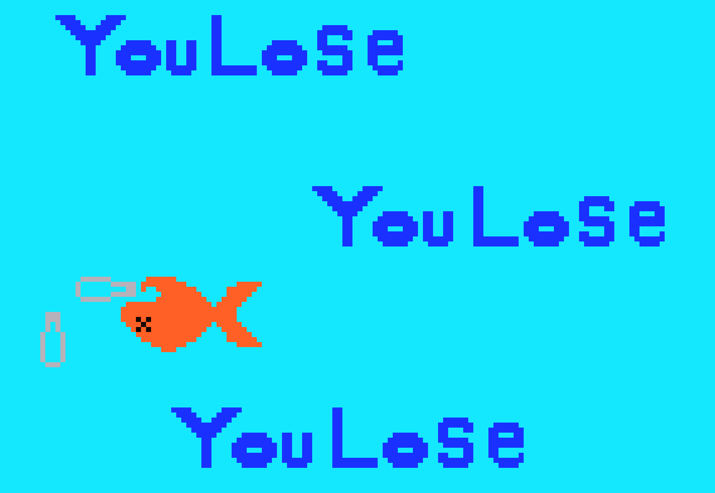 [9664c4] You Lose page for game