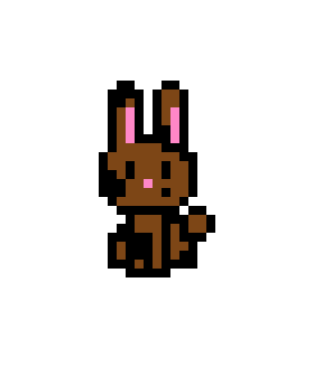 [0c7eeb] brown spotted bunny