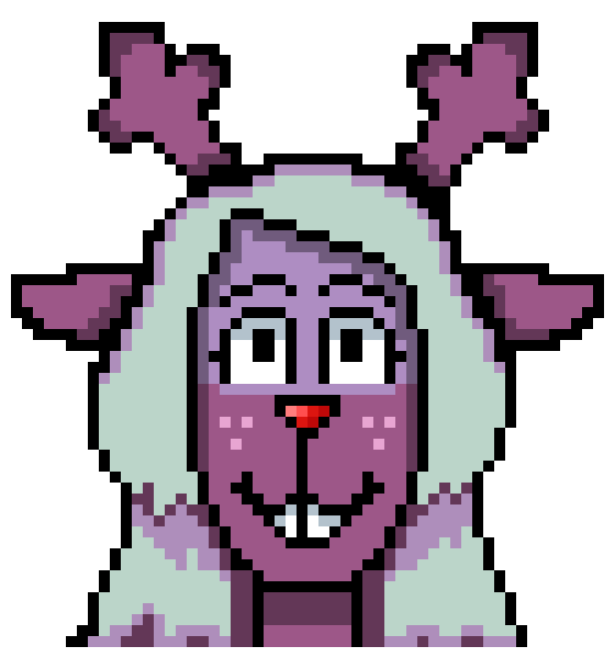 [b47679] Noelle Face Coloured(Light World Alt)