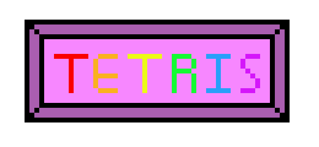 [b5defb] TETRIS PIXEL ART
