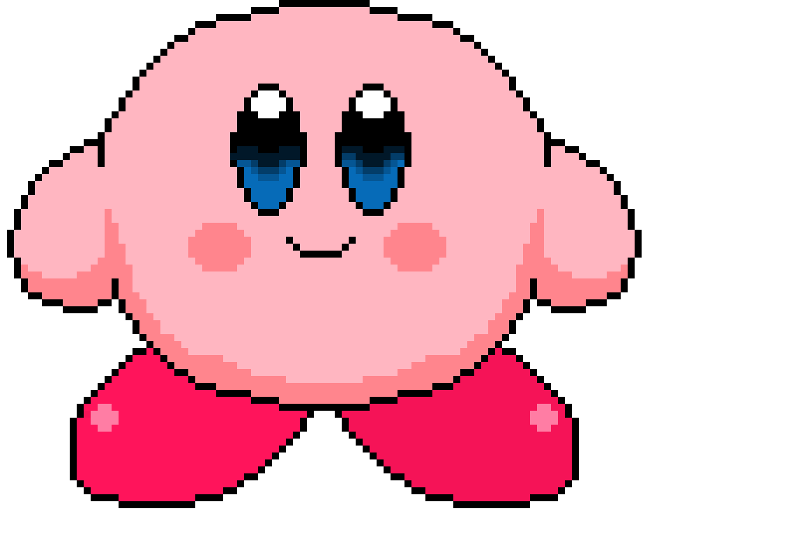 [fedf74] Kirby Pixel Art