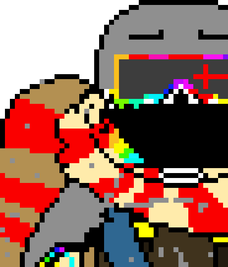 [411dda] The corrupted creator starts playing - Fresh!Ink sans