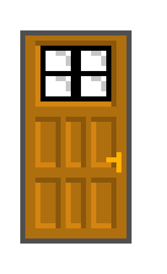 [966a7a] Wooden Door