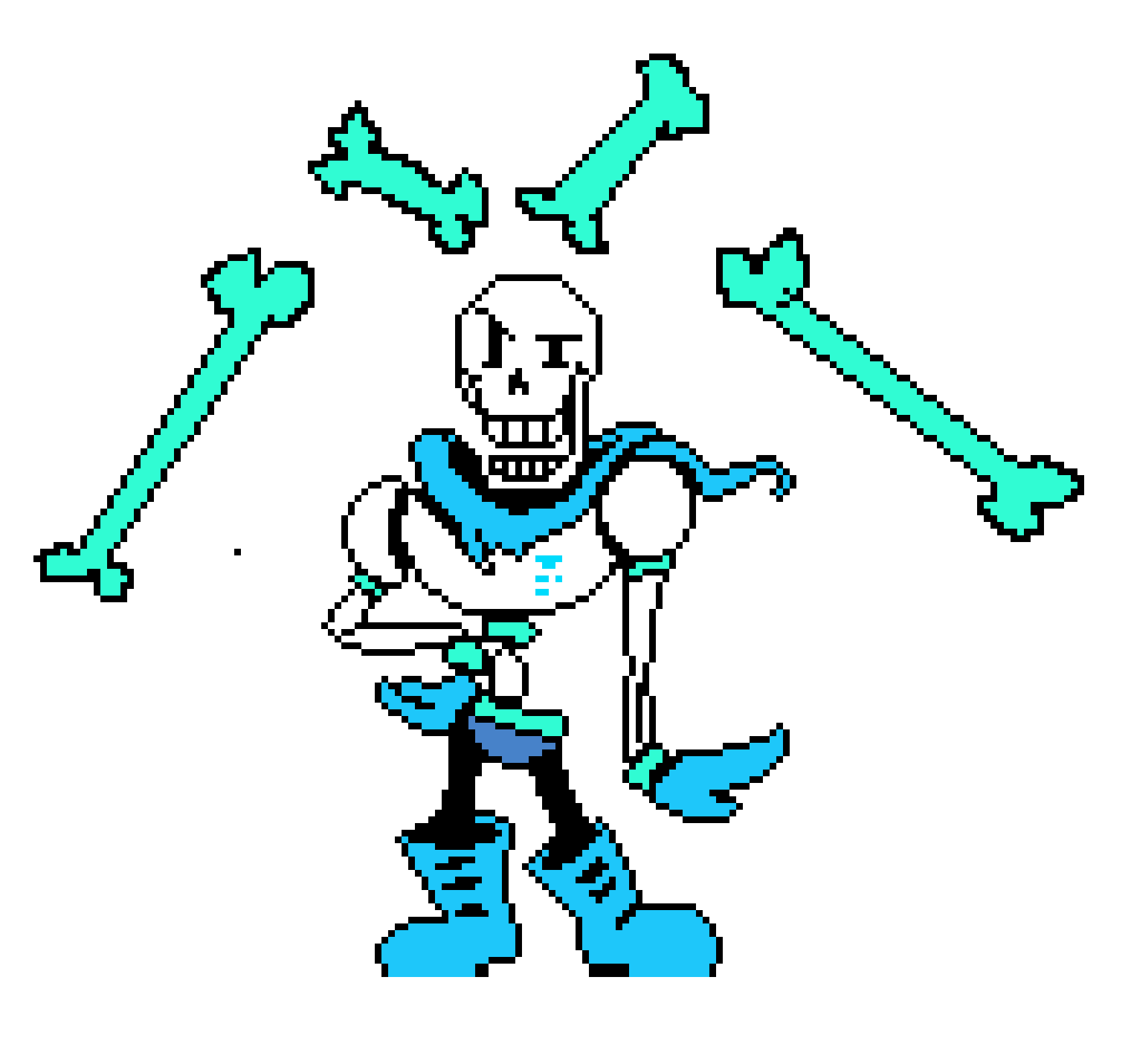 [ae2355] blue mode papyrus