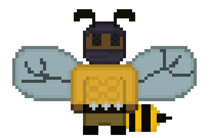 [9c627a] Bee Ninja Sprite